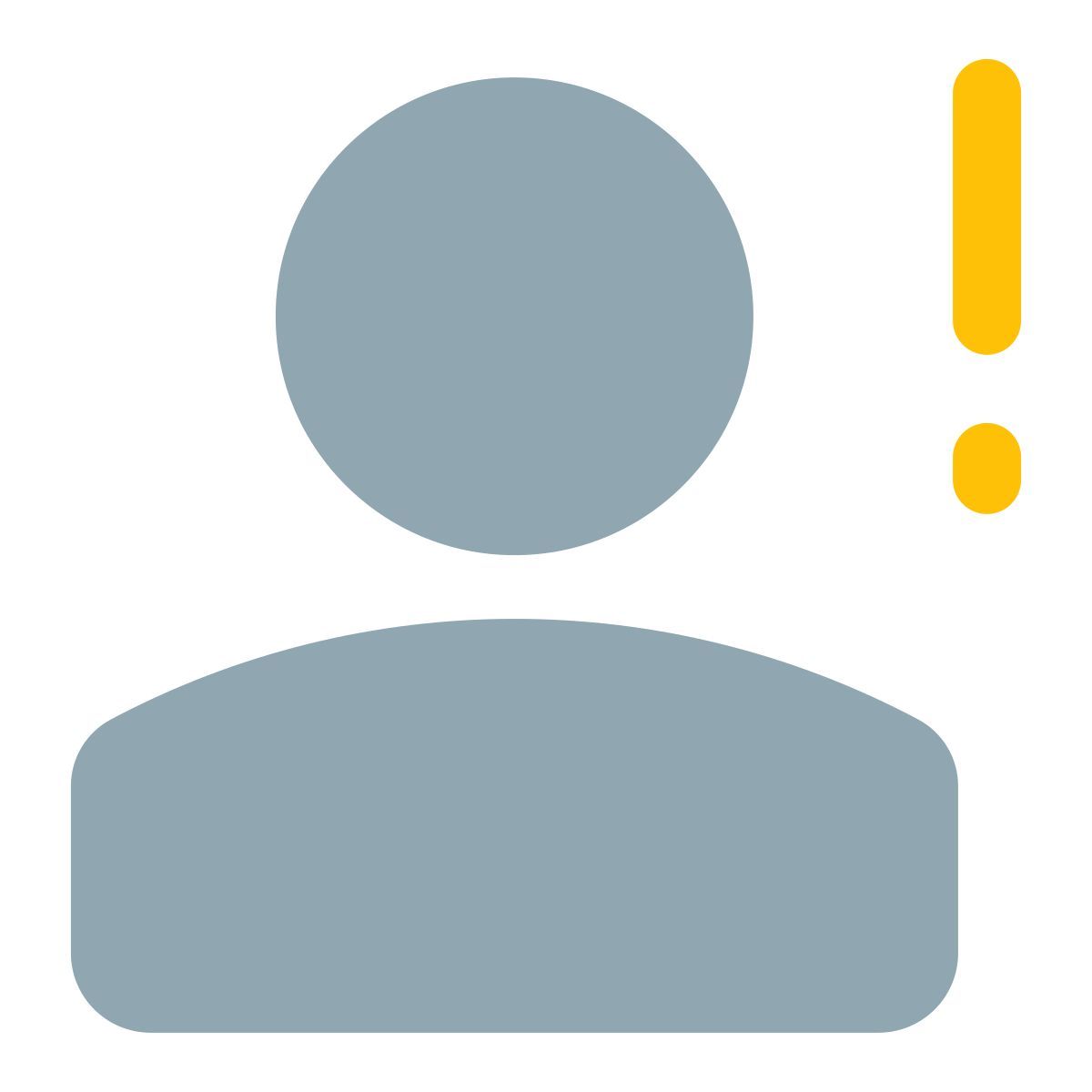 사용자 경고 icon