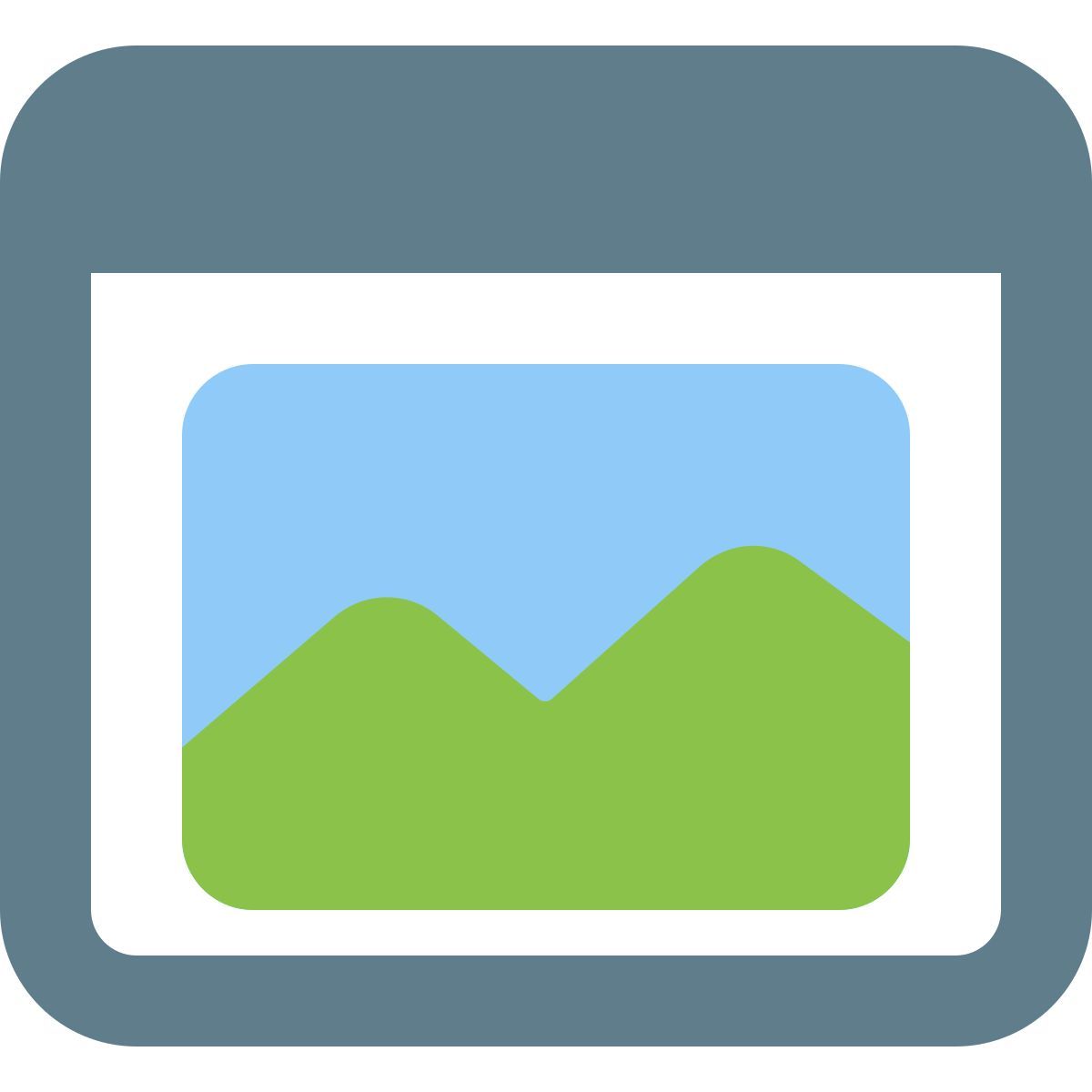 image on webpage icon