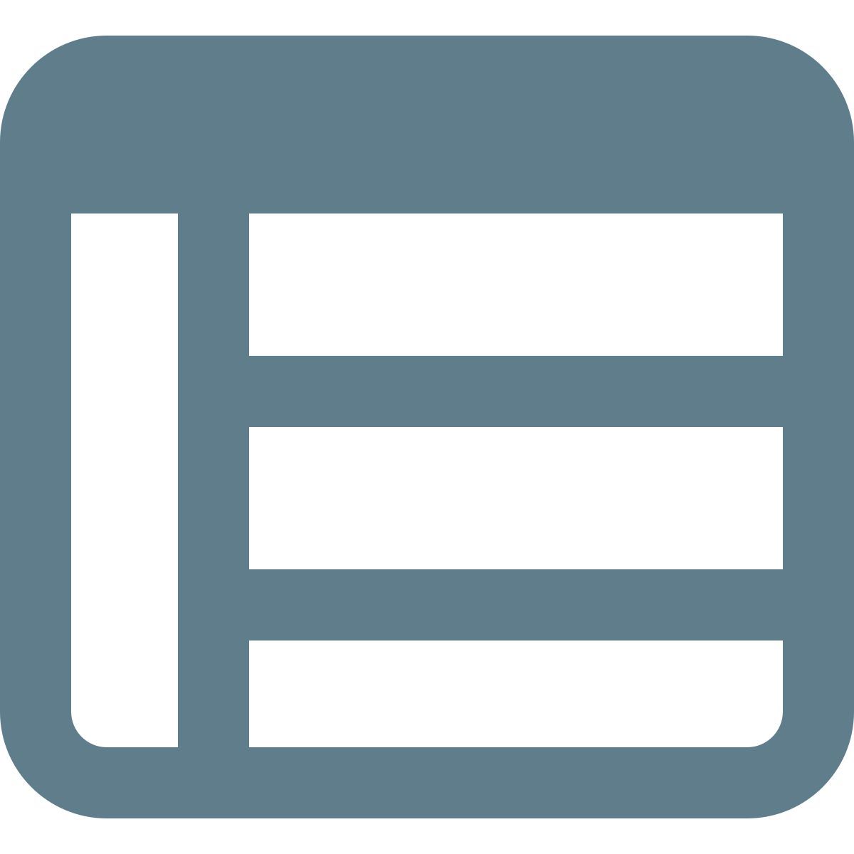 웹사이트 레이아웃 icon
