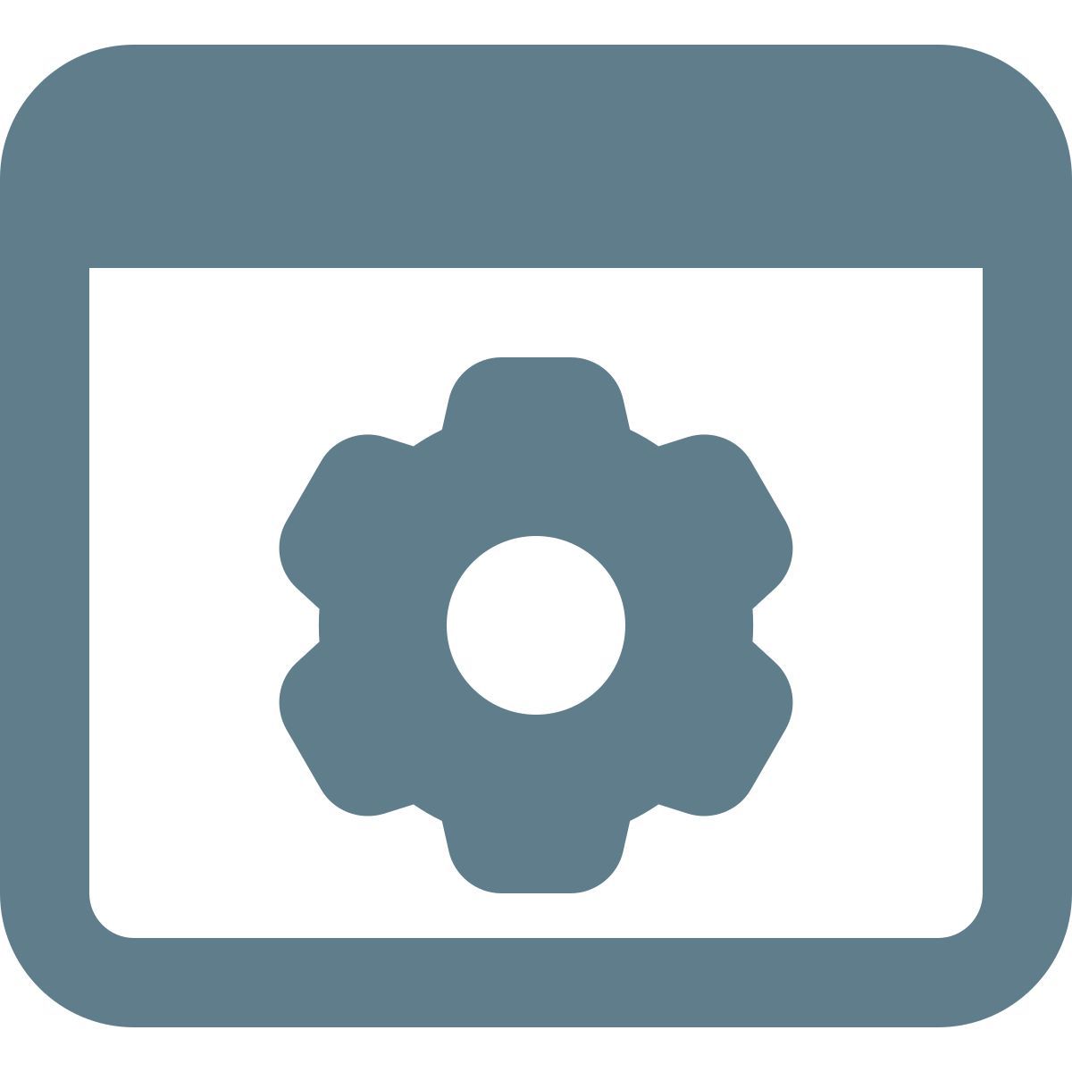 webpage settings icon