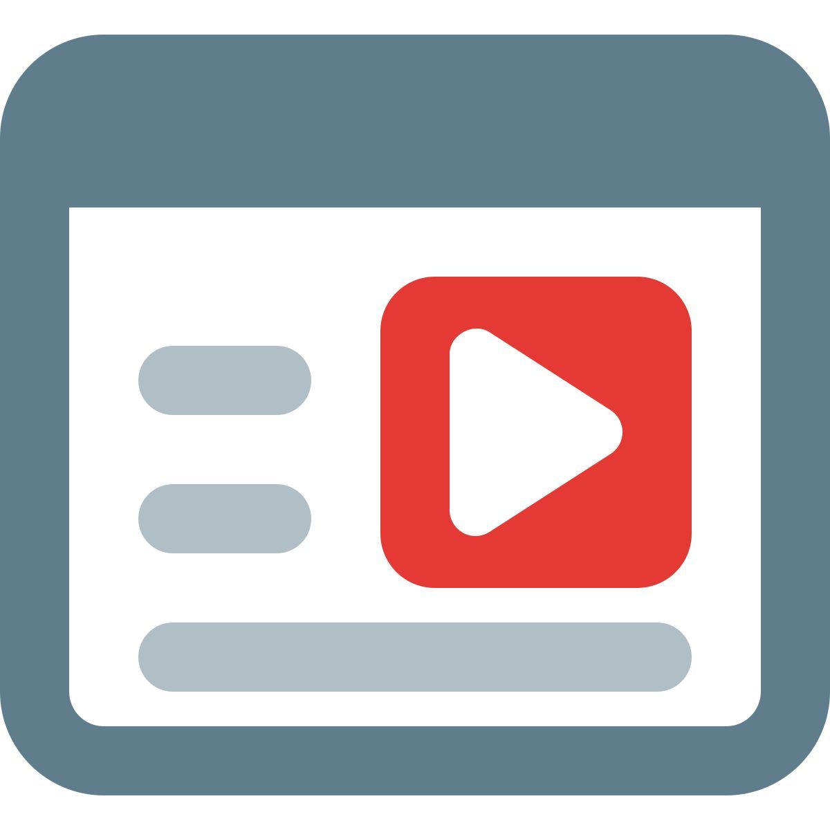 video description icon