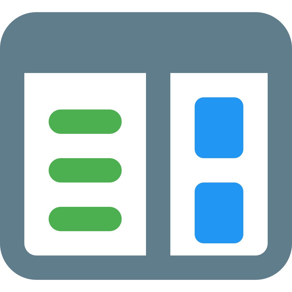 web layout icon