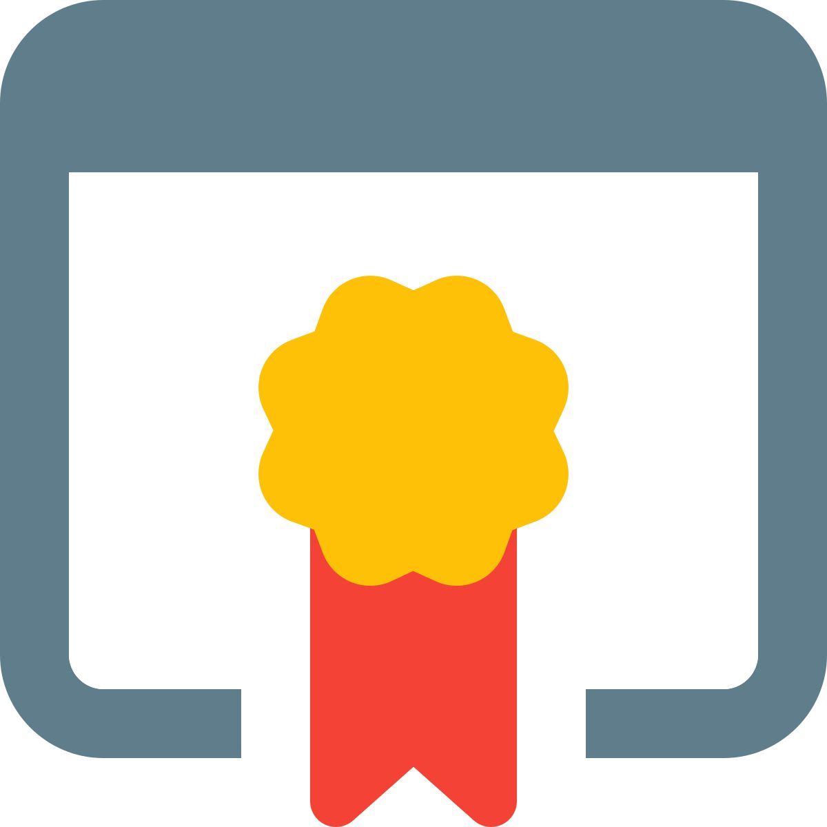 web certificate icon