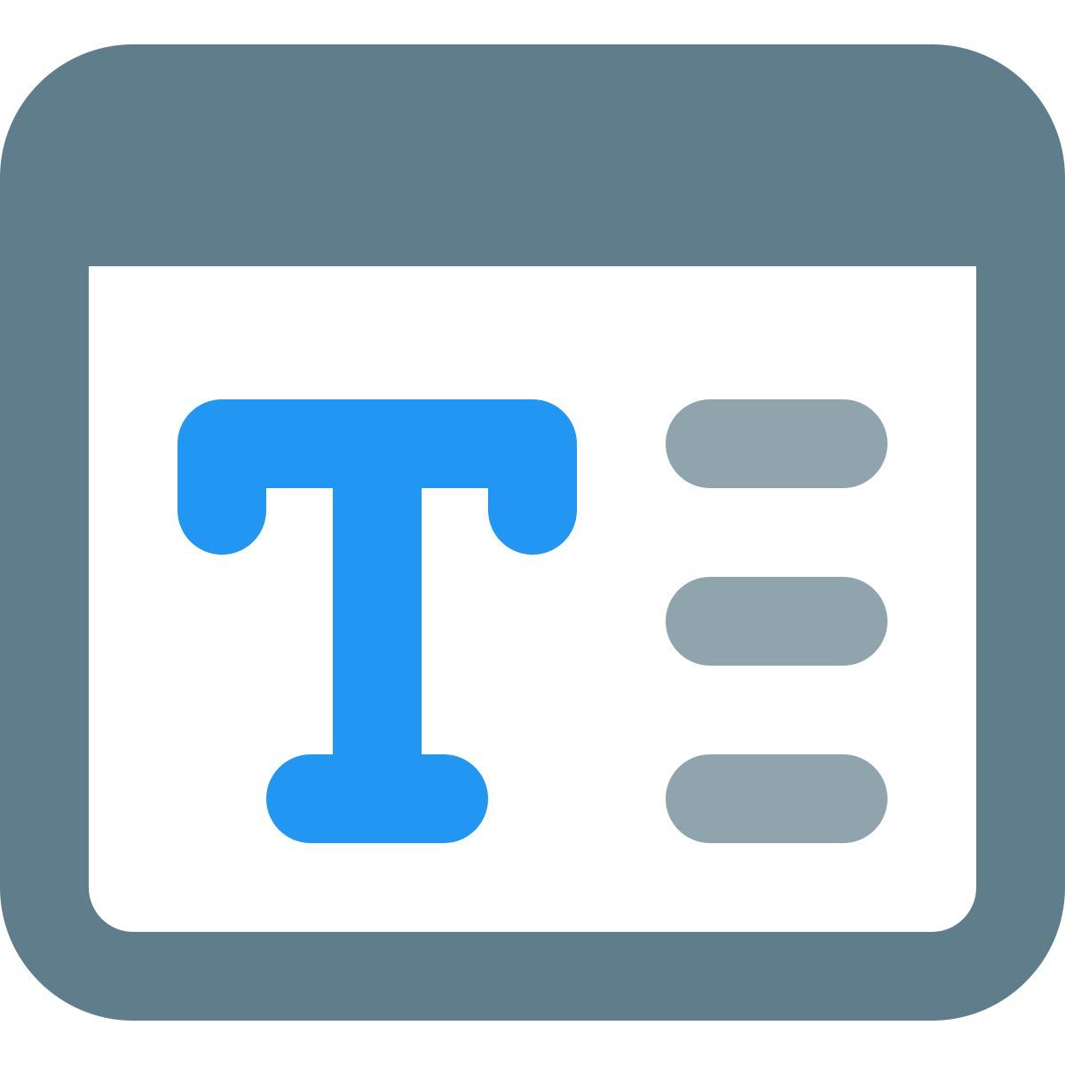 web font icon
