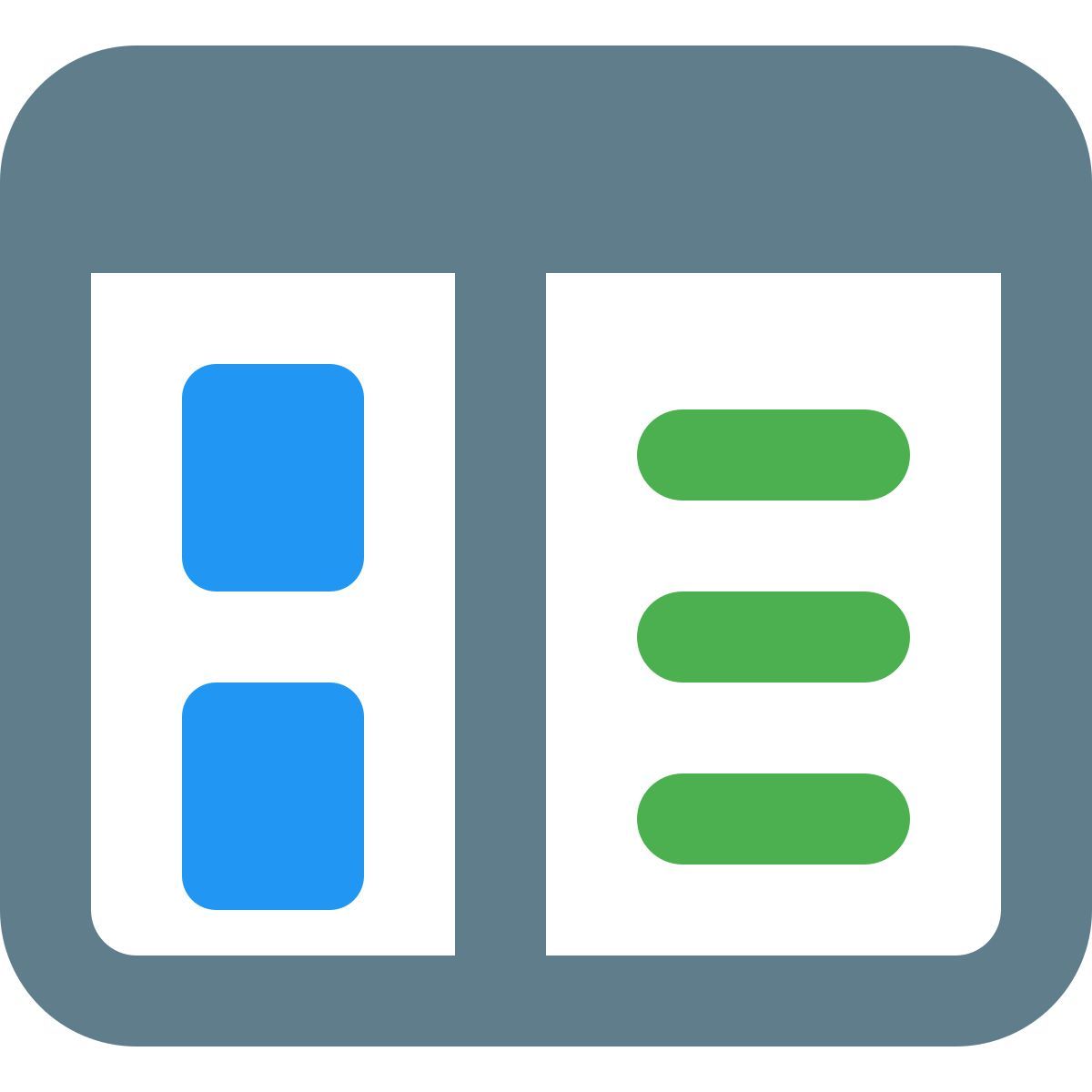 web layout icon
