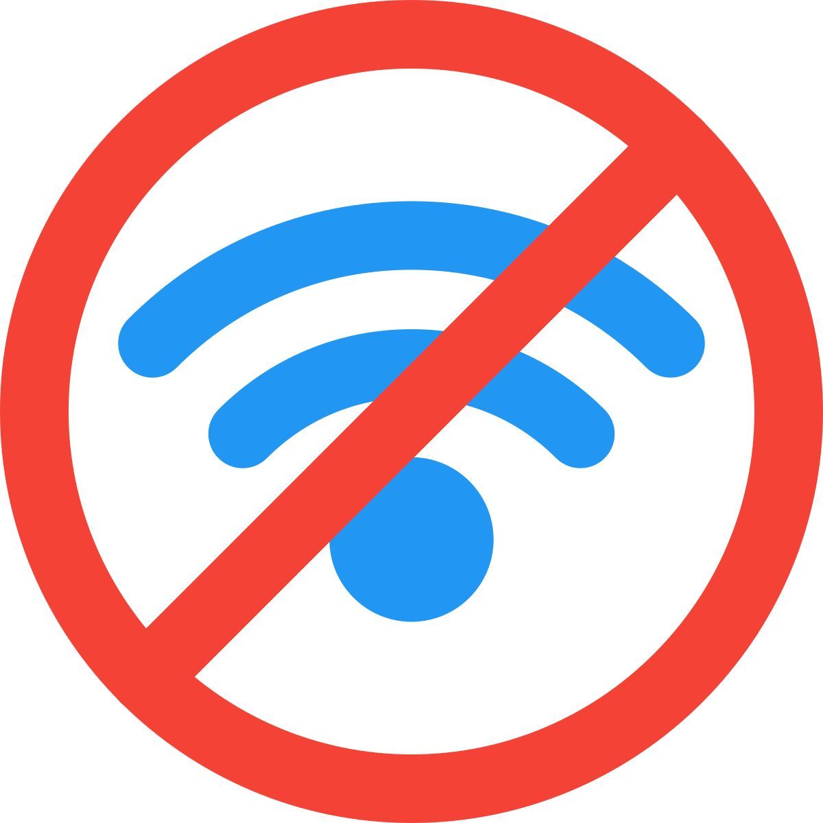 no wifi icon