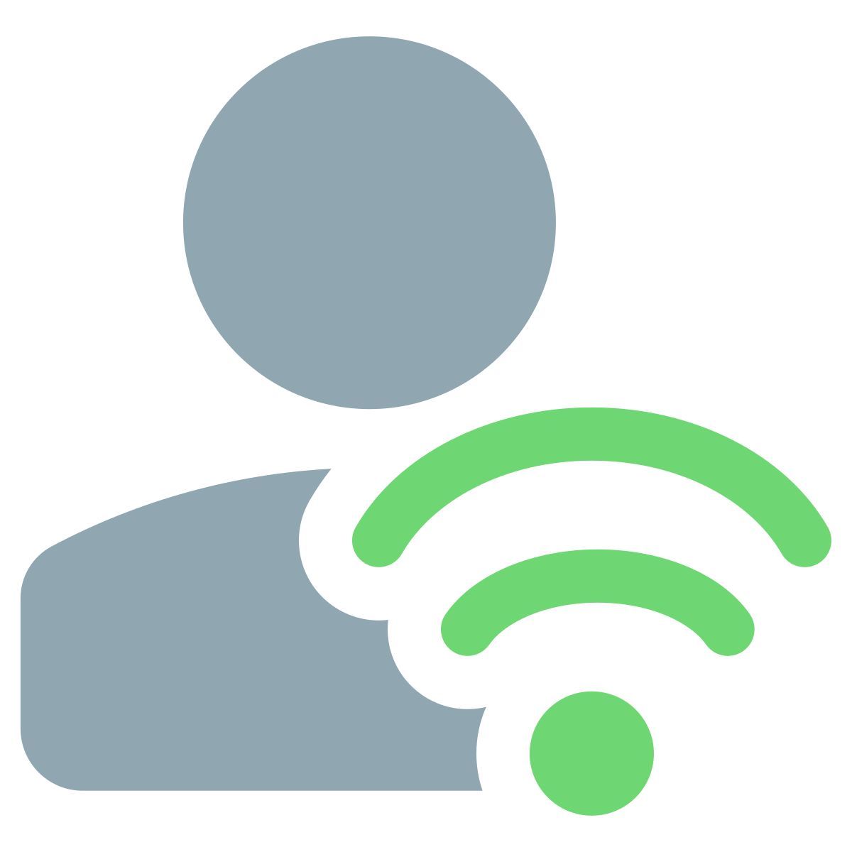 wi fi user icon