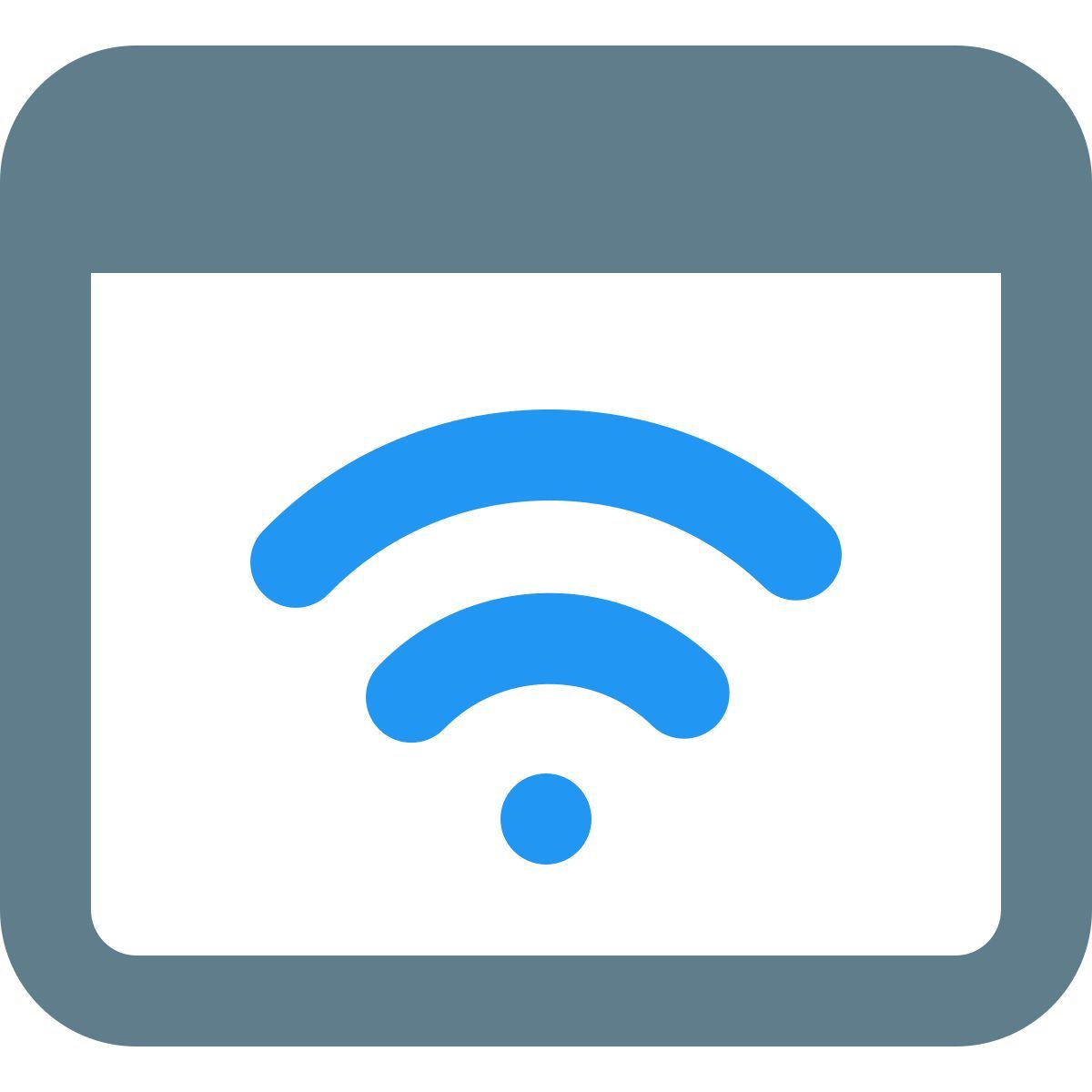 web wifi icon