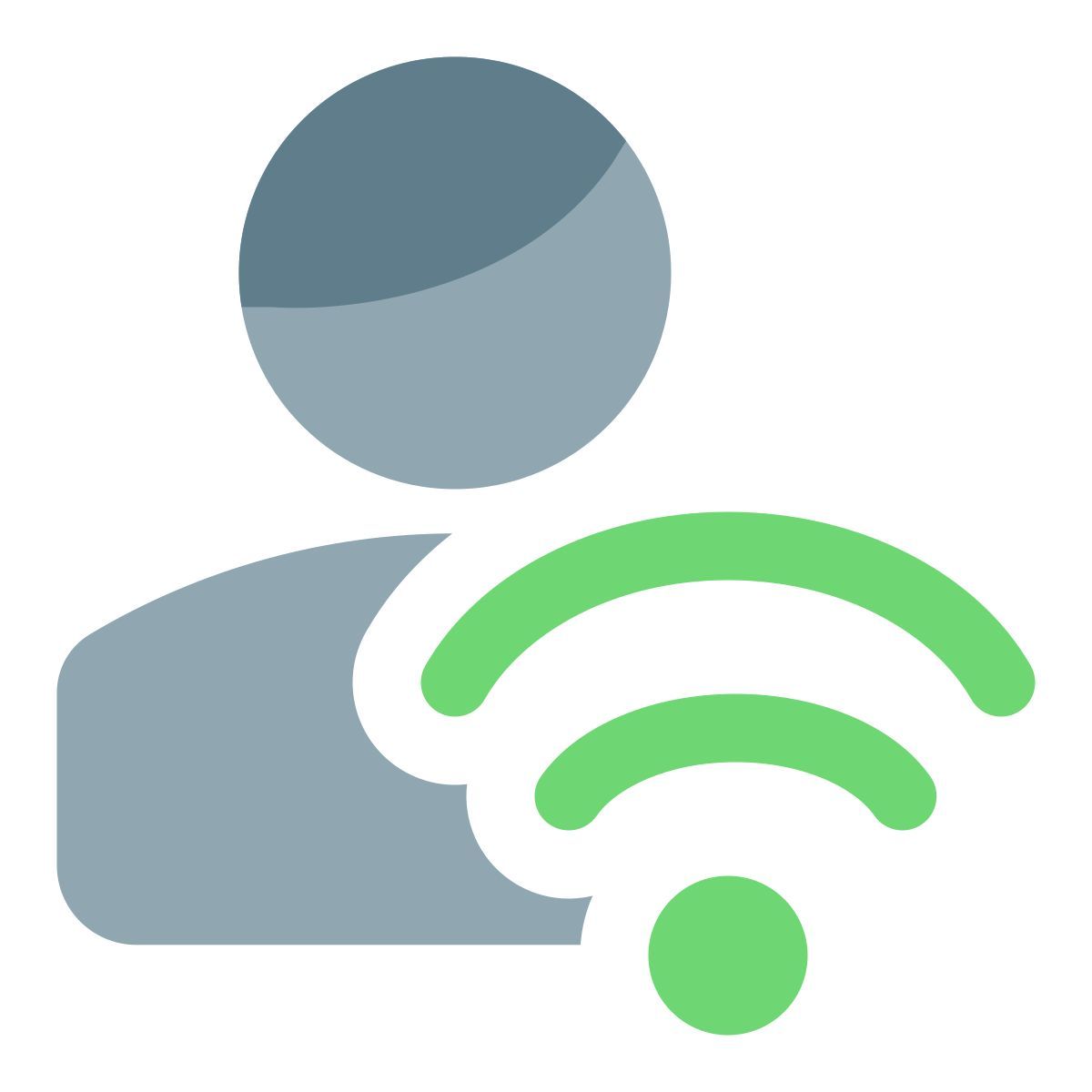 wlan benutzer icon