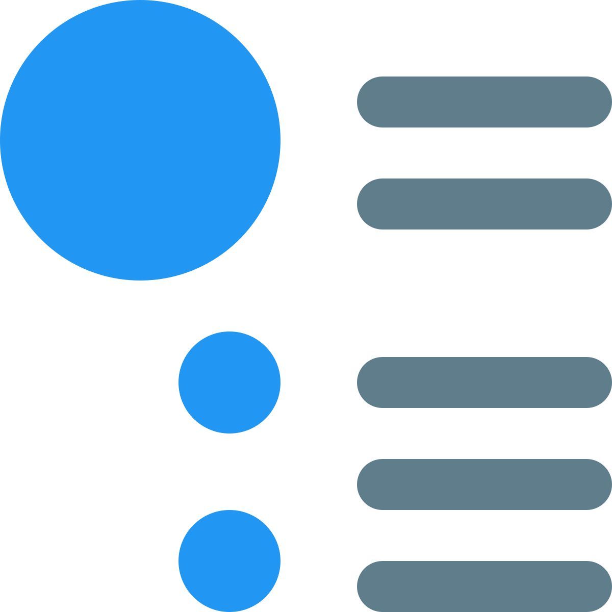 aufzählungsliste icon