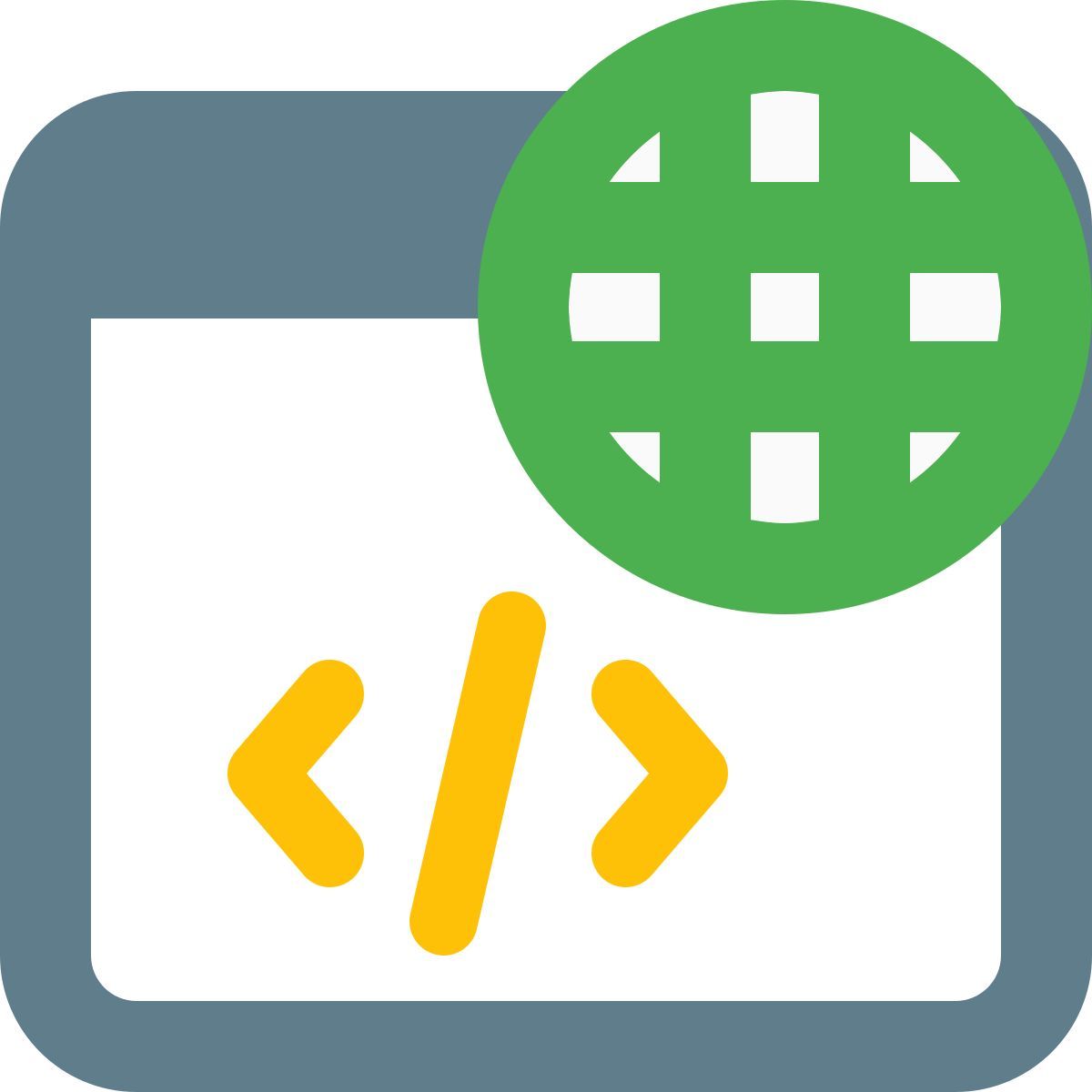 global code web icon
