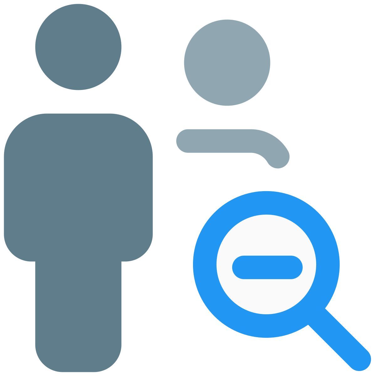 benutzer verkleinern icon