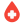 external blood-bank-with-droplet-and-plus-logotype-layout-hospital-color-tal-revivo icon