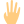 external four-fingers-hand-gesture-in-political-campaign-with-back-of-the-hand-votes-color-tal-revivo icon