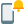 external mobile-phone-on-ringer-mode-with-bell-logotype-action-color-tal-revivo icon
