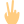 external victory-or-peace-with-two-finger-hand-gesture-votes-color-tal-revivo icon