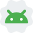 external android-humanoid-shape-badge-or-sticker-layout-development-color-tal-revivo icon