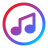 external apple-music-player-for-ios-devices-isolated-on-a-white-background-music-color-tal-revivo icon