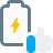external battery-life-cycle-with-positive-thumbs-up-feedback-battery-color-tal-revivo icon