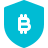 external bitcoin-protection-shield-logo-isolated-on-a-white-background-crypto-color-tal-revivo icon