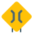 external bridge-with-narrow-side-lane-displayed-on-a-signboard-traffic-color-tal-revivo icon