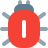 external bug-on-personal-computer-internal-system-isolated-on-whie-background-security-color-tal-revivo icon