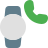 external calling-feature-on-smartwatch-with-handphone-logotype-smartwatch-color-tal-revivo icon