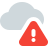 external error-in-cloud-network-isolated-on-white-background-cloud-color-tal-revivo icon
