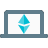 external ethereum-cryptocurrency-peer-to-peer-mining-on-a-laptop-crypto-color-tal-revivo icon