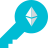 external ethereum-digital-secure-key-authentication-login-logotype-crypto-color-tal-revivo icon
