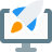 external fast-computer-with-enhanced-speed-of-rocket-startup-color-tal-revivo icon