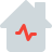 external fluctuating-line-chart-of-a-real-estate-business-house-color-tal-revivo icon