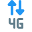 external fourth-generation-phone-and-internet-connectivity-logotype-mobile-color-tal-revivo icon