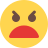 external furious-angry-face-emoticon-with-scowl-on-face-smiley-color-tal-revivo icon