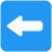 external left-arrow-direction-for-the-navigation-of-the-traffic-outdoor-color-tal-revivo icon