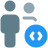 external multiple-users-joining-the-workforce-for-advance-coding-fullmultiple-color-tal-revivo icon