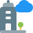 external office-building-with-overcast-clouds-around-structure-company-color-tal-revivo icon