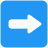 external right-arrow-direction-for-the-navigation-for-the-traffic-outdoor-color-tal-revivo icon