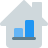 external sales-figure-in-a-bar-chart-format-of-a-house-house-color-tal-revivo icon