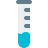 external test-tube-with-measuring-scale-isolated-on-white-background-labs-color-tal-revivo icon