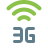 external third-generation-internet-connectivity-strength-status-logotype-mobile-color-tal-revivo icon
