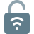 external wireless-security-unlocked-isolated-on-a-background-security-color-tal-revivo icon