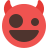 external zany-devil-with-with-enlarged-single-eye-smiley-color-tal-revivo icon