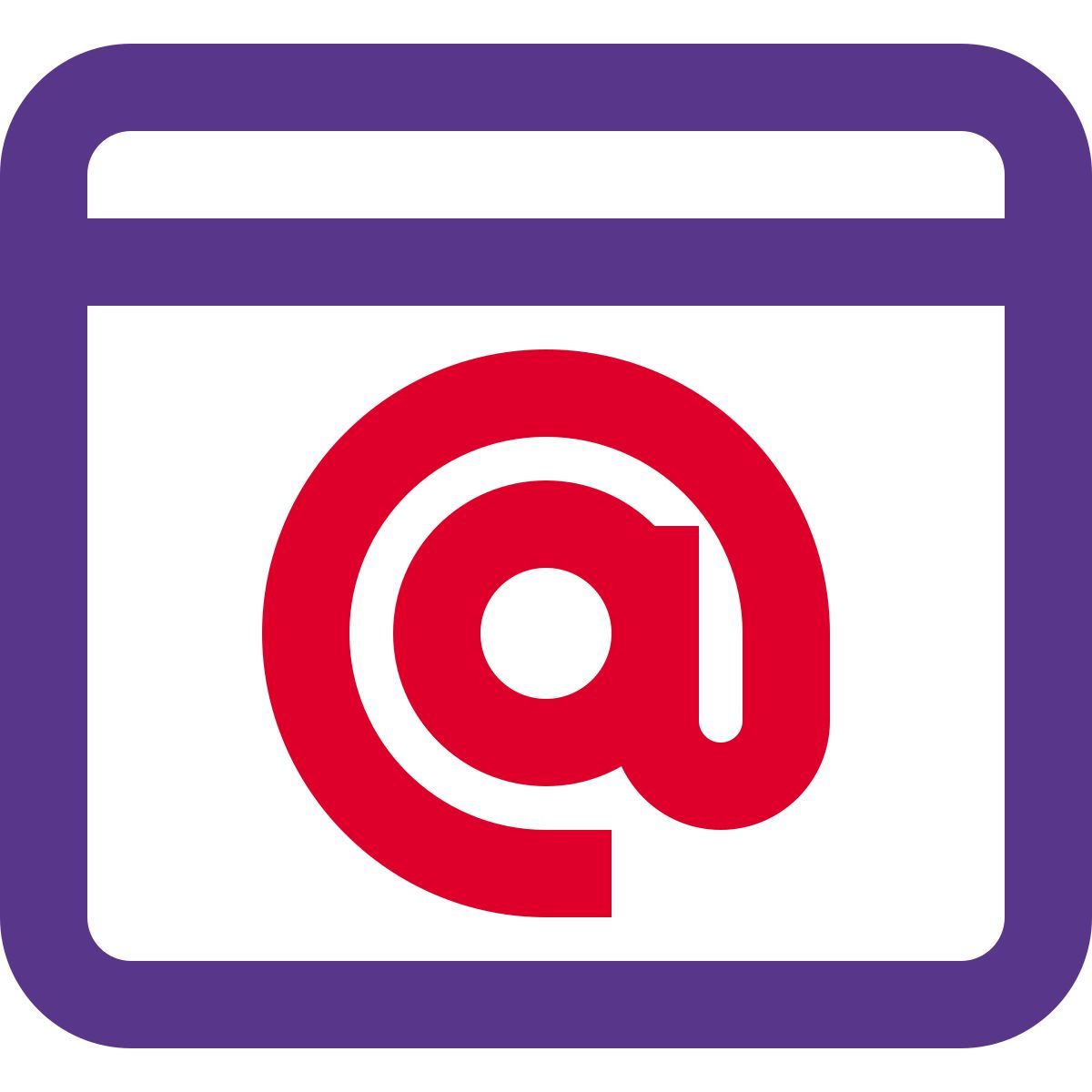perte de courrier électronique icon