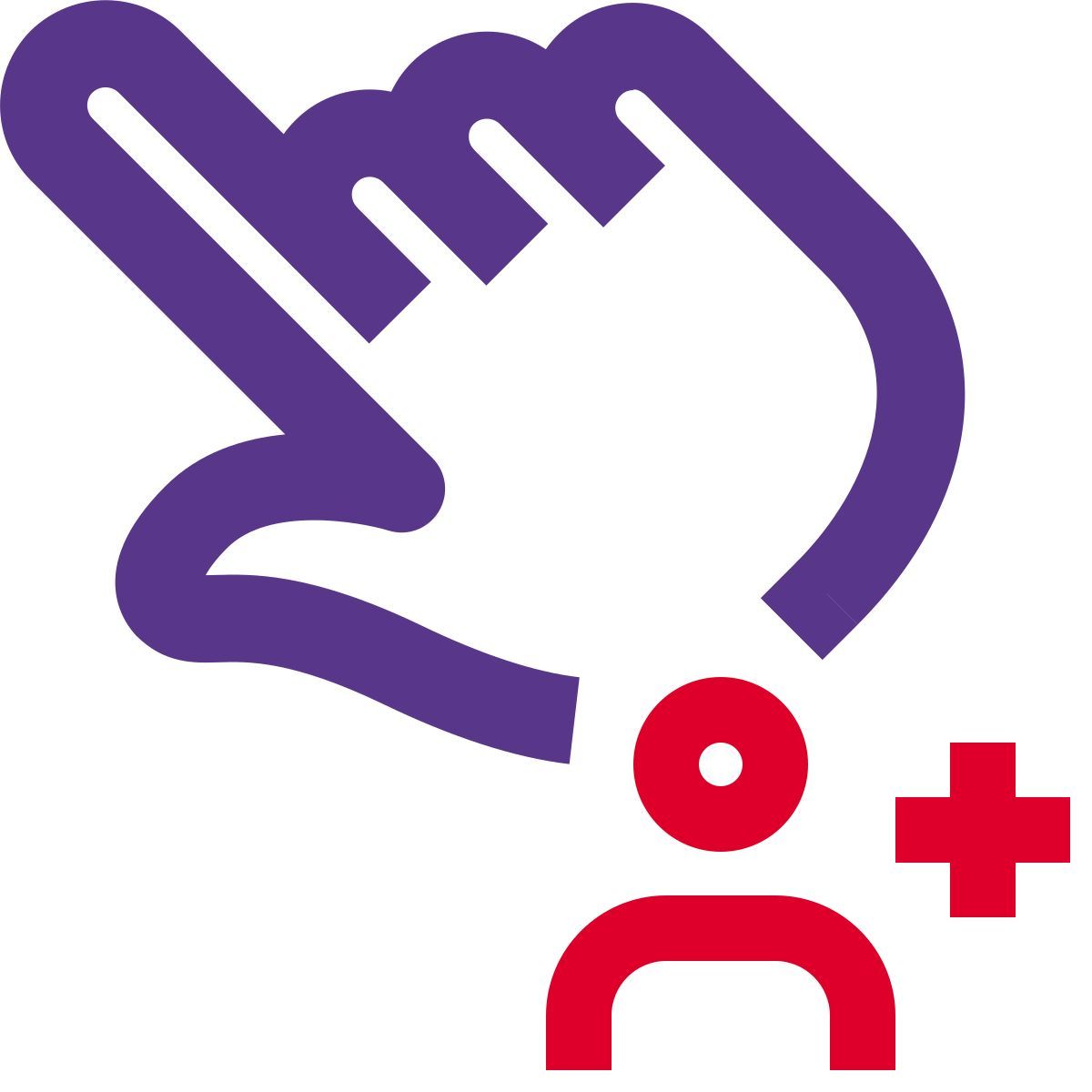 사용자 추가를 탭하세요 icon