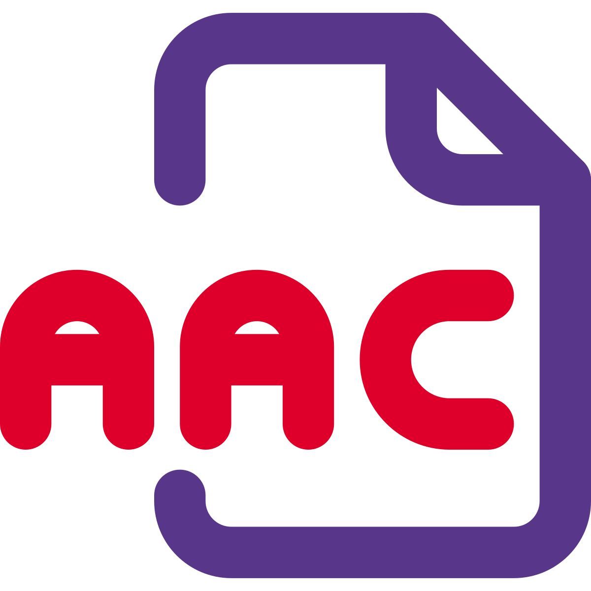 aac file icon