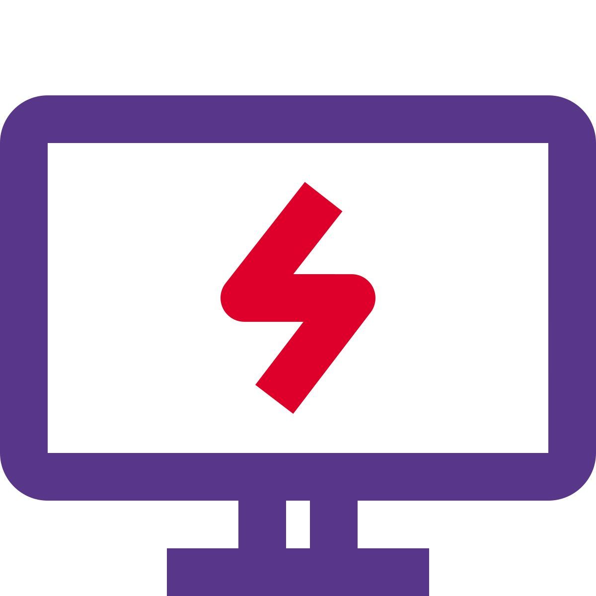 charging computer icon