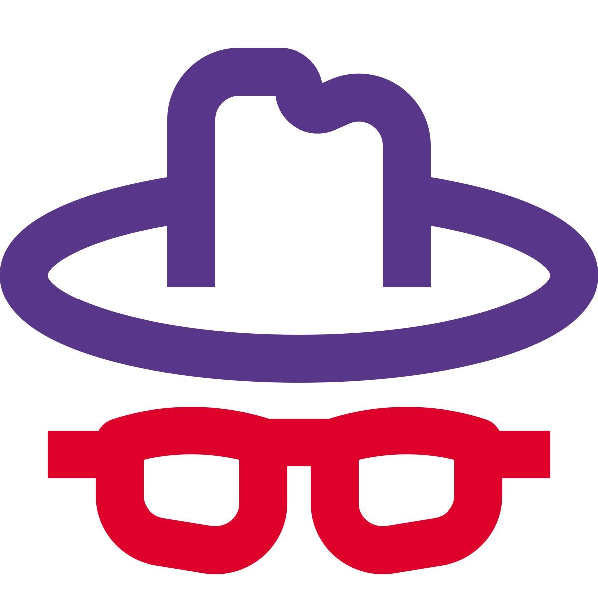 inkognito modus icon