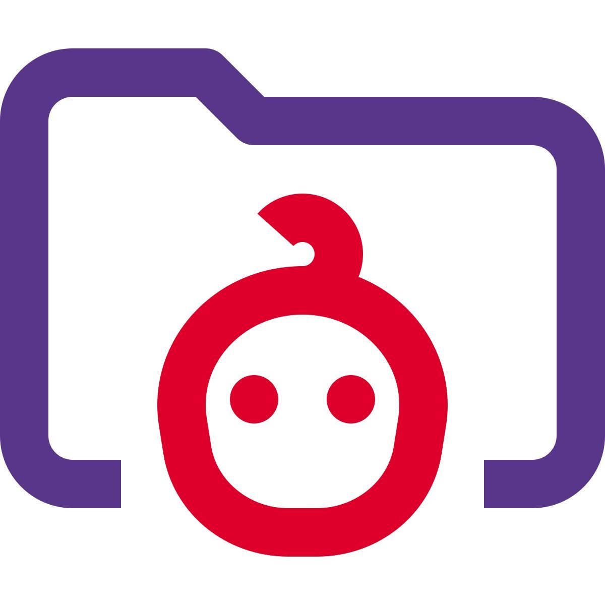 детская папка icon