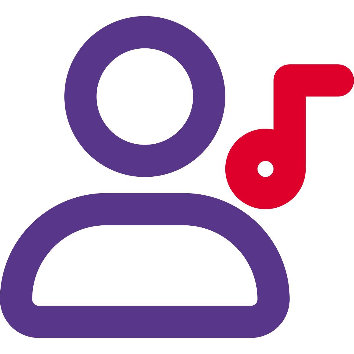 음악 아티스트 icon